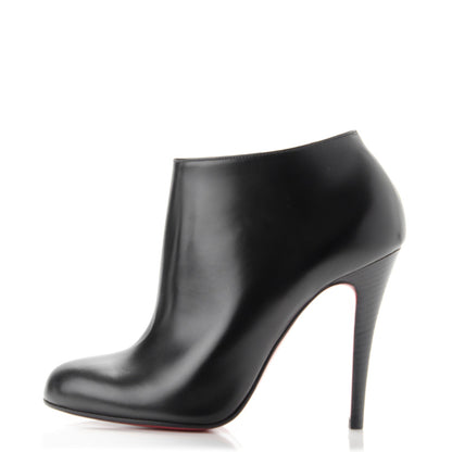 Christian Louboutin Calfskin Belle 100 Ankle Boots 36.5 Black 1 of 7