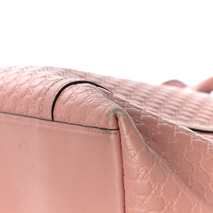 Gucci Soft Microguccissima Large Dome Satchel Soft Pink 6 of 15