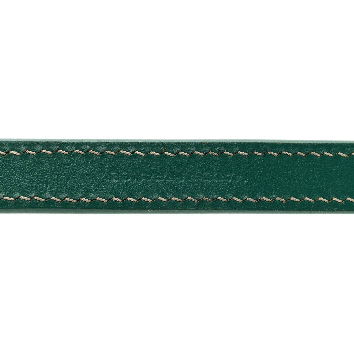 Goyardine Dog Leash Green