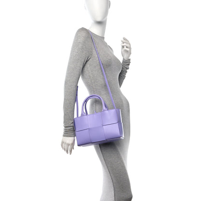 Bottega Veneta Nappa Maxi Intrecciato Mini Arco Tote Wisteria 3 of 10