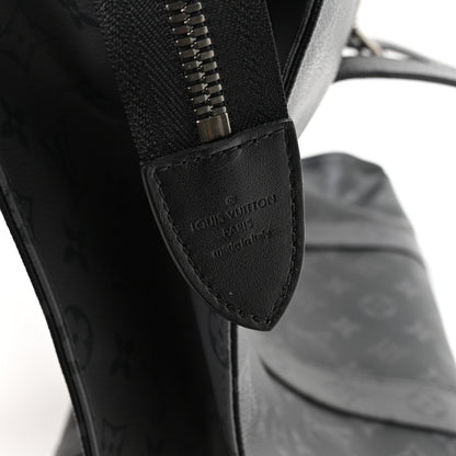 Louis Vuitton Monogram Eclipse Cabas Zippe GM Black 6 of 10