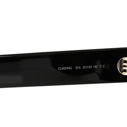 Celine Acetate Triomphe 01 Sunglasses CL 40194U Black 6 of 10