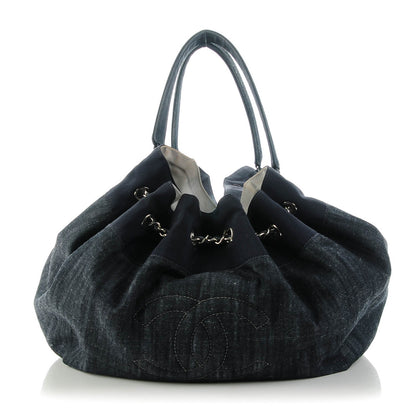 Chanel Denim Stretch Spirit Large Cabas Tote 1 of 7