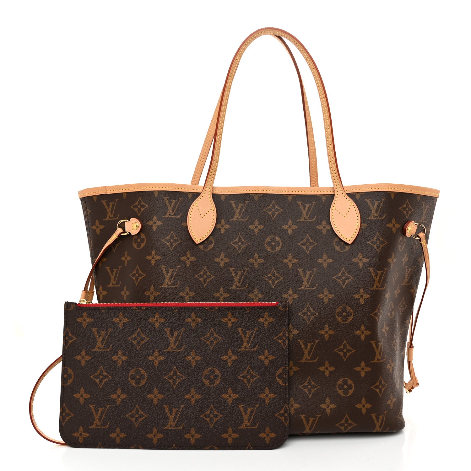 Louis Vuitton Monogram Neo Neverfull MM Cherry 3 of 11