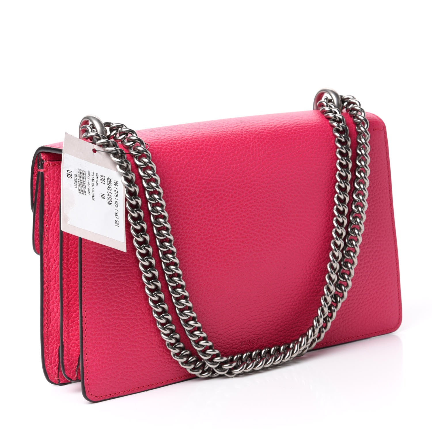 Gucci Dollar Calfskin Small Dionysus Shoulder Bag Box Pink 4 of 11