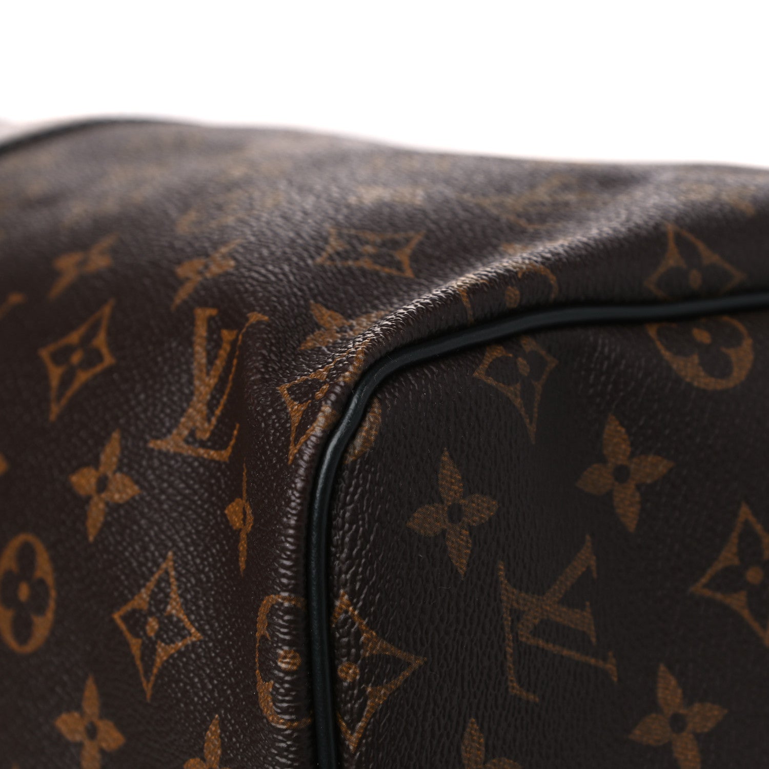 Louis Vuitton Monogram Macassar Keepall Bandouliere 55 9 of 11