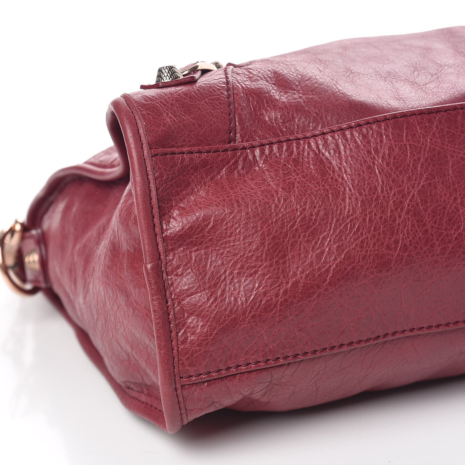Balenciaga Agneau Giant 12 Rose Gold Hardware City Cassis 6 of 14