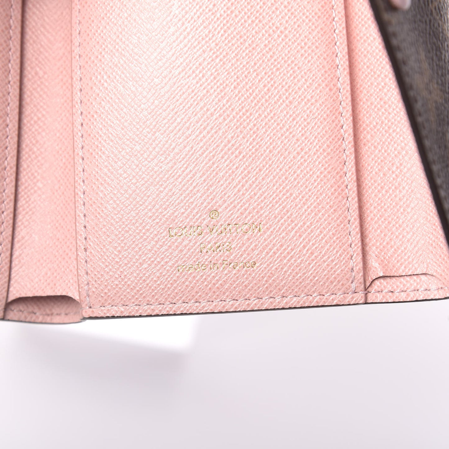 Monogram Victorine Wallet Rose Ballerine