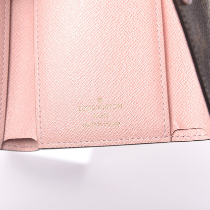 Louis Vuitton Monogram Victorine Wallet Rose Ballerine 6 of 6