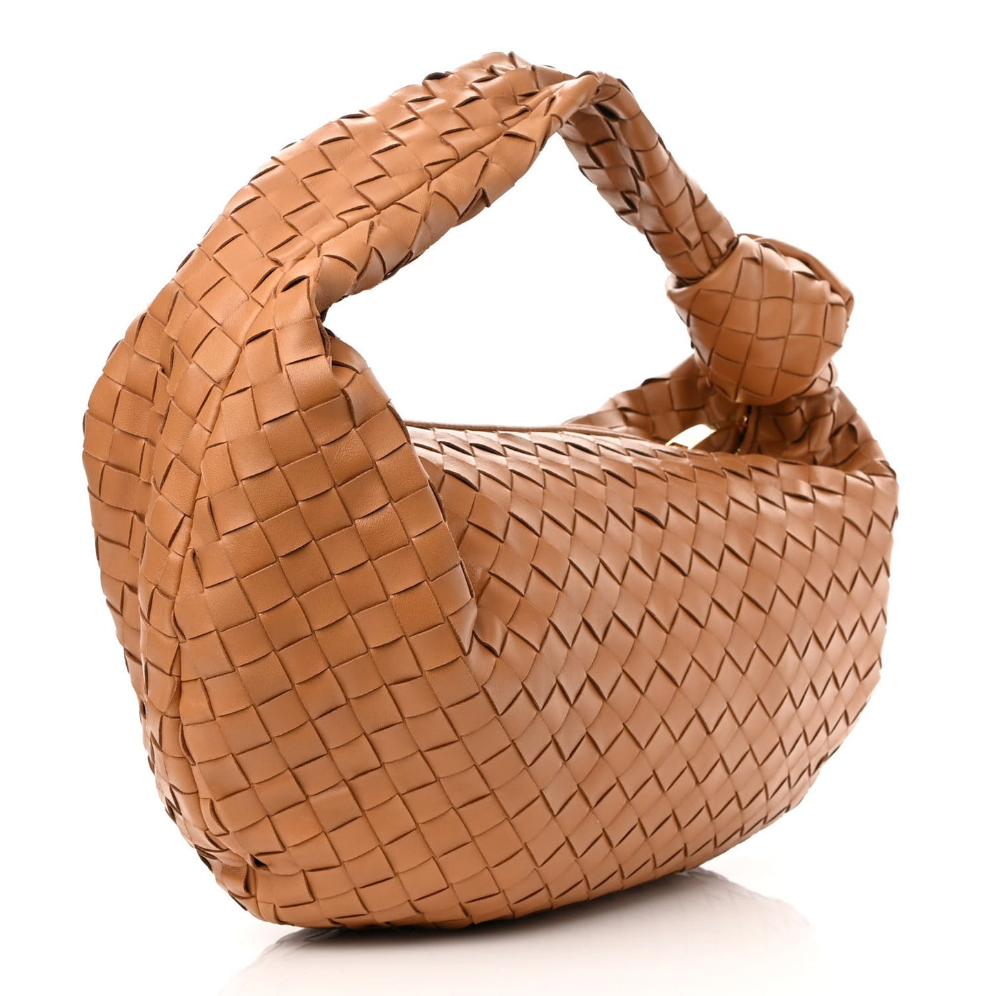 Nappa Intrecciato Small Jodie Caramel