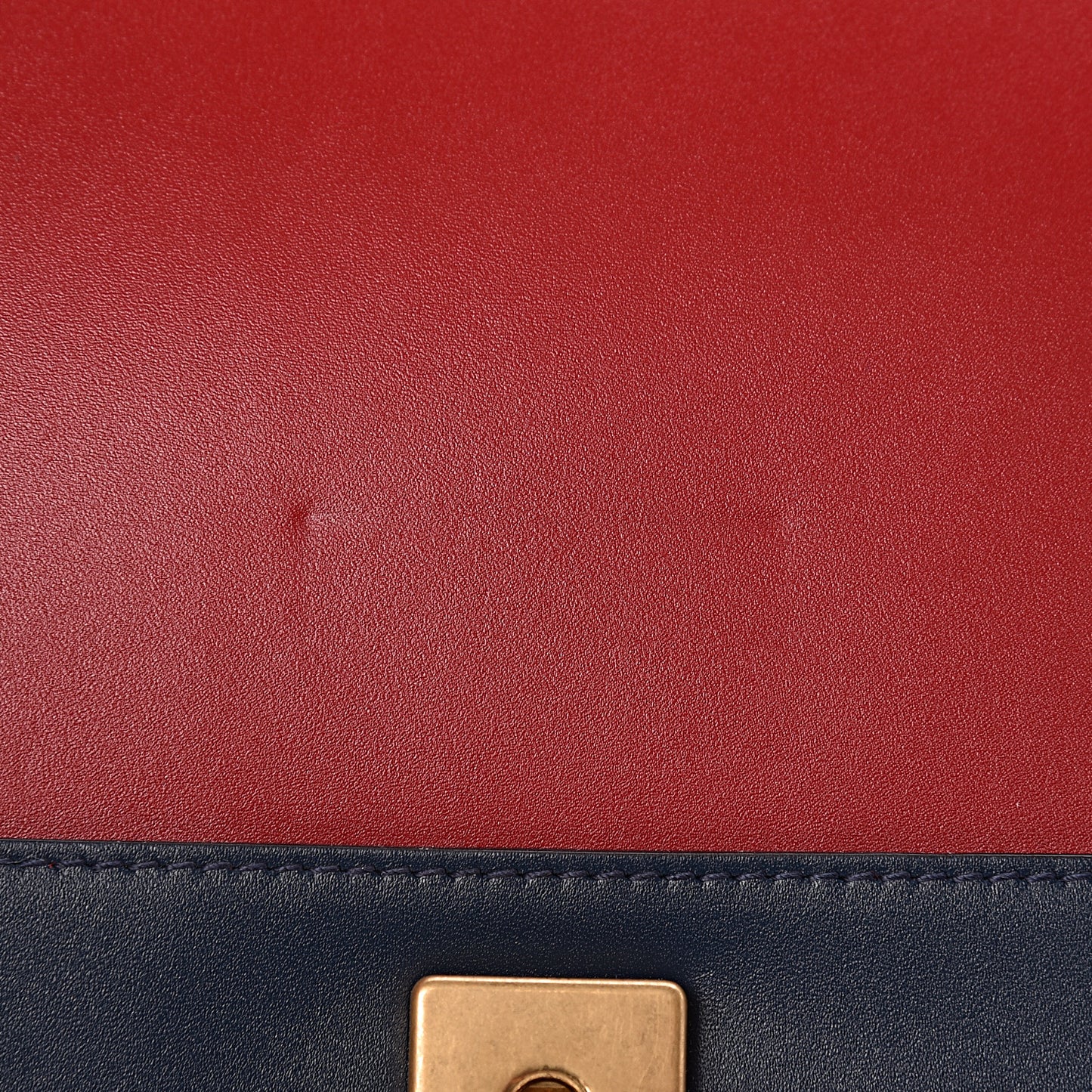 Calfskin Sylvie Web Queen Margaret Shoulder Bag Blue Agata Hibiscus Red Mystic White
