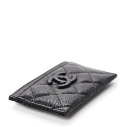 Chanel Caviar Quilted My Everything Card Holder Black 4 of 9