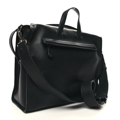 Fendi Vitello Grace Vocabulary Lui Urban Briefcase Black 3 of 11