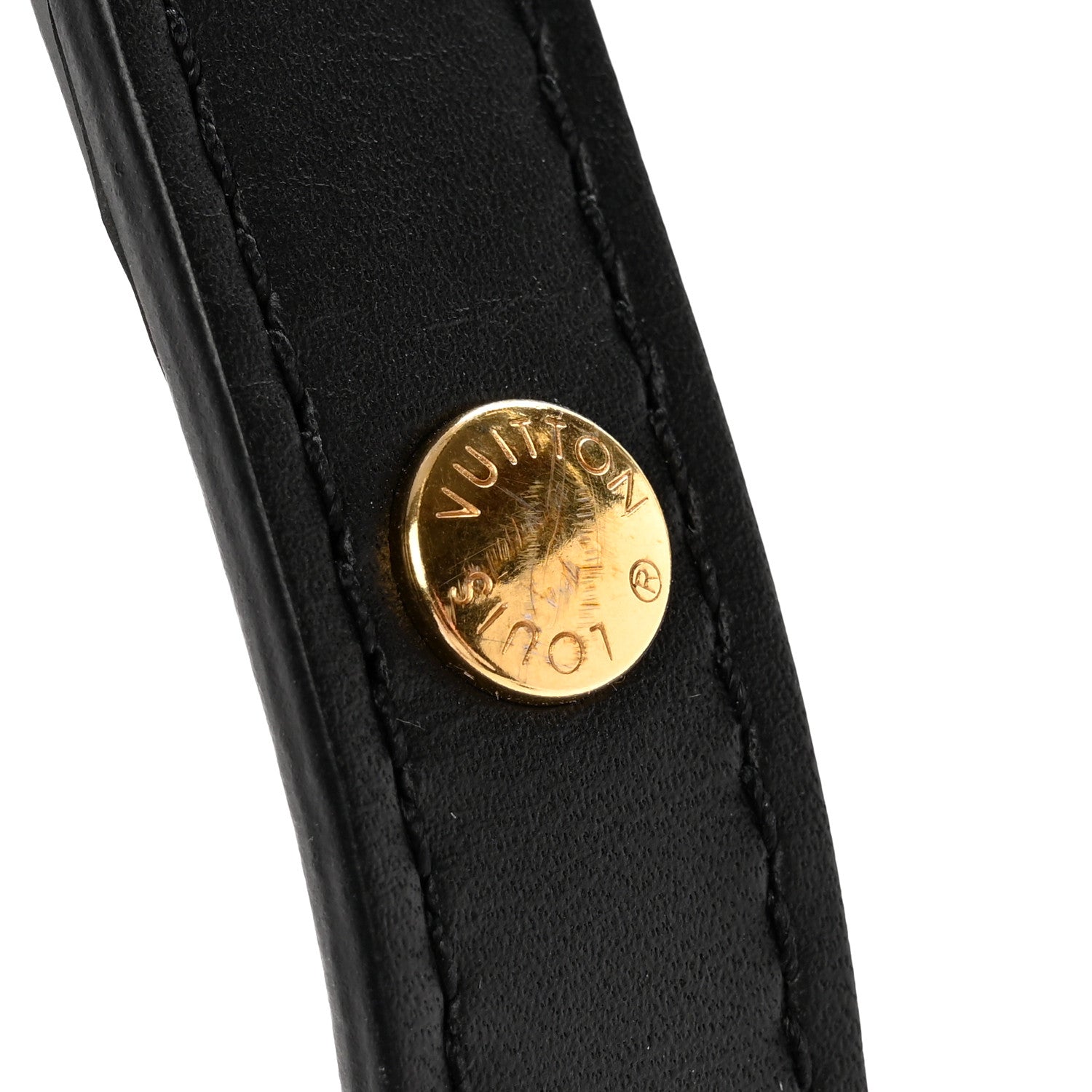Louis Vuitton Calfskin Multi Pochette Shoulder Strap Black 4 of 4
