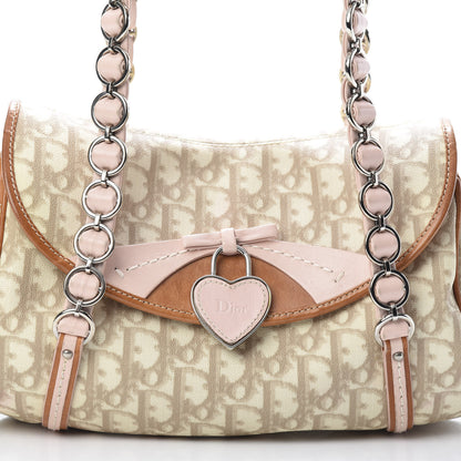 Christian Dior Monogram Romantique Trotter Bag Rose 8 of 20
