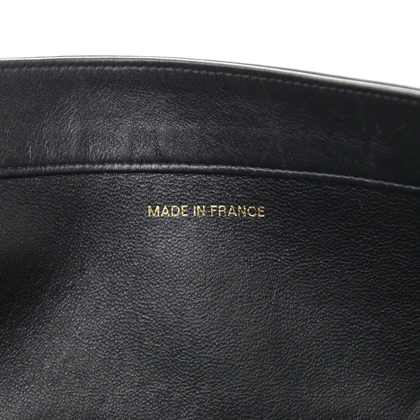 Calfskin CC Tote Black
