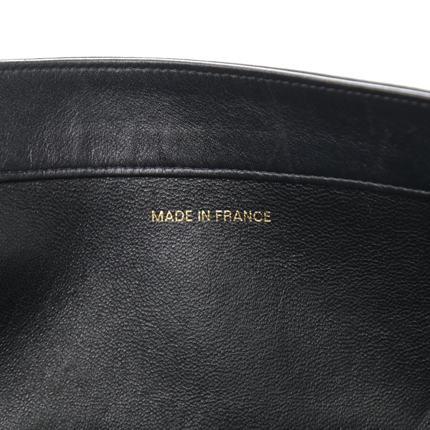 Chanel Calfskin CC Tote Black 6 of 10