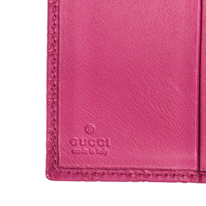 Gucci Microguccissima Train Pass Case Peonia Flower 6 of 8