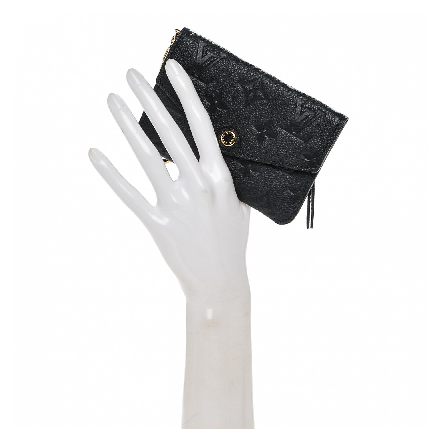 Louis Vuitton Empreinte Key Pouch Black 2 of 6