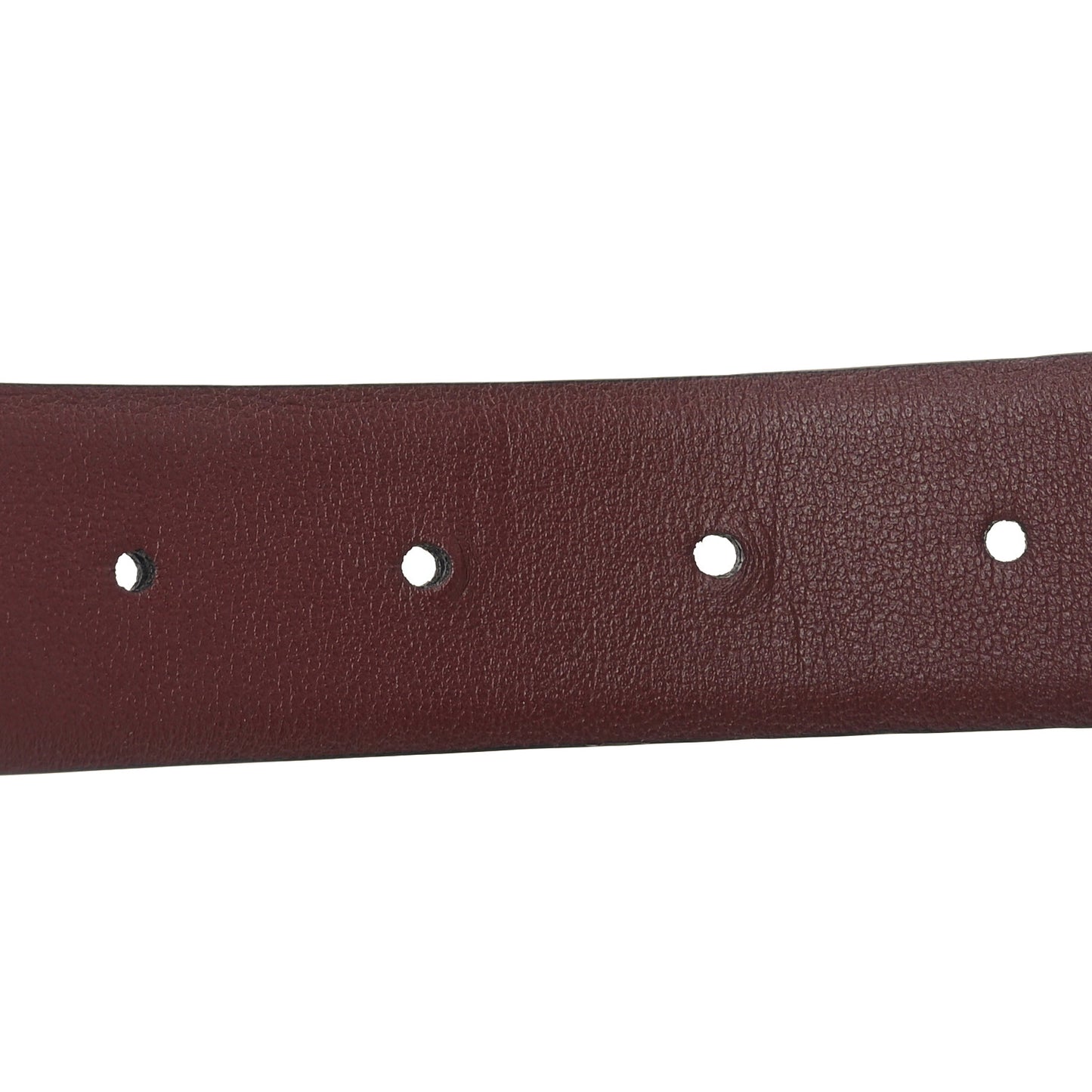 Calfskin CC Reversible 90 36 Belt Black Burgundy