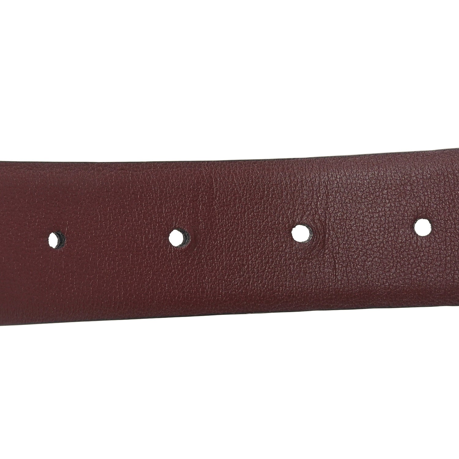 Chanel Calfskin CC Reversible 90 36 Belt Black Burgundy 5 of 6