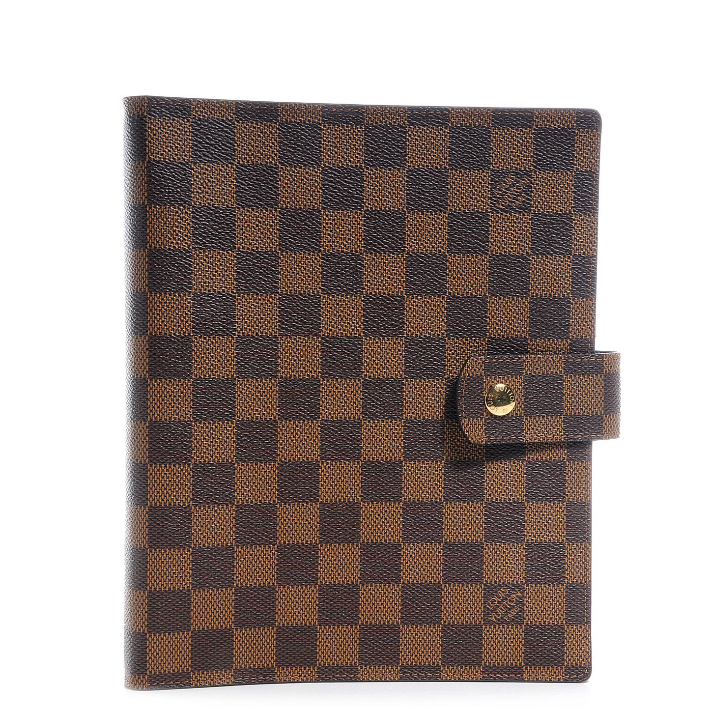 Damier Ebene Large Ring Agenda Cover