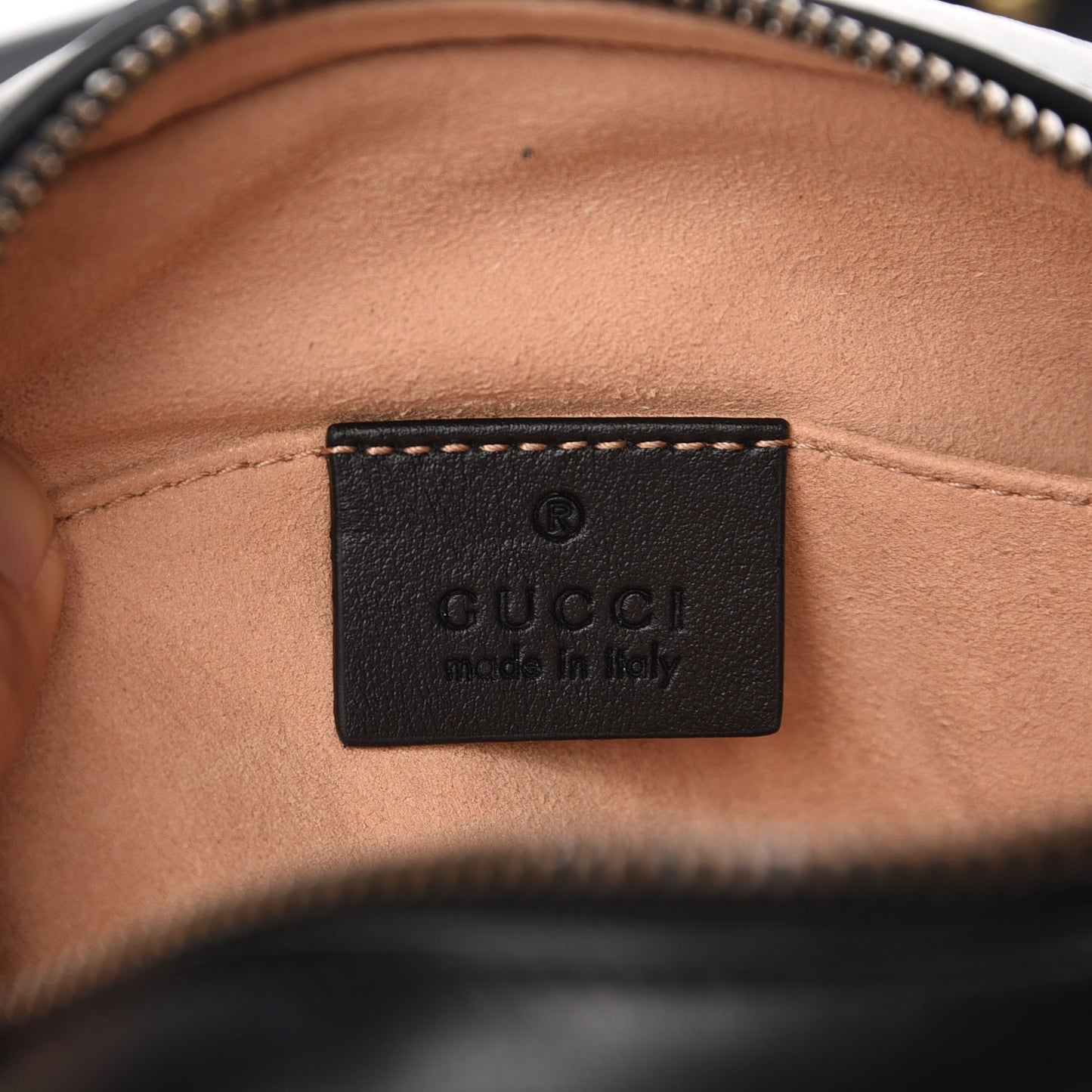 Calfskin Matelasse Animal Studs GG Marmont Belt Bag 85 34 Black