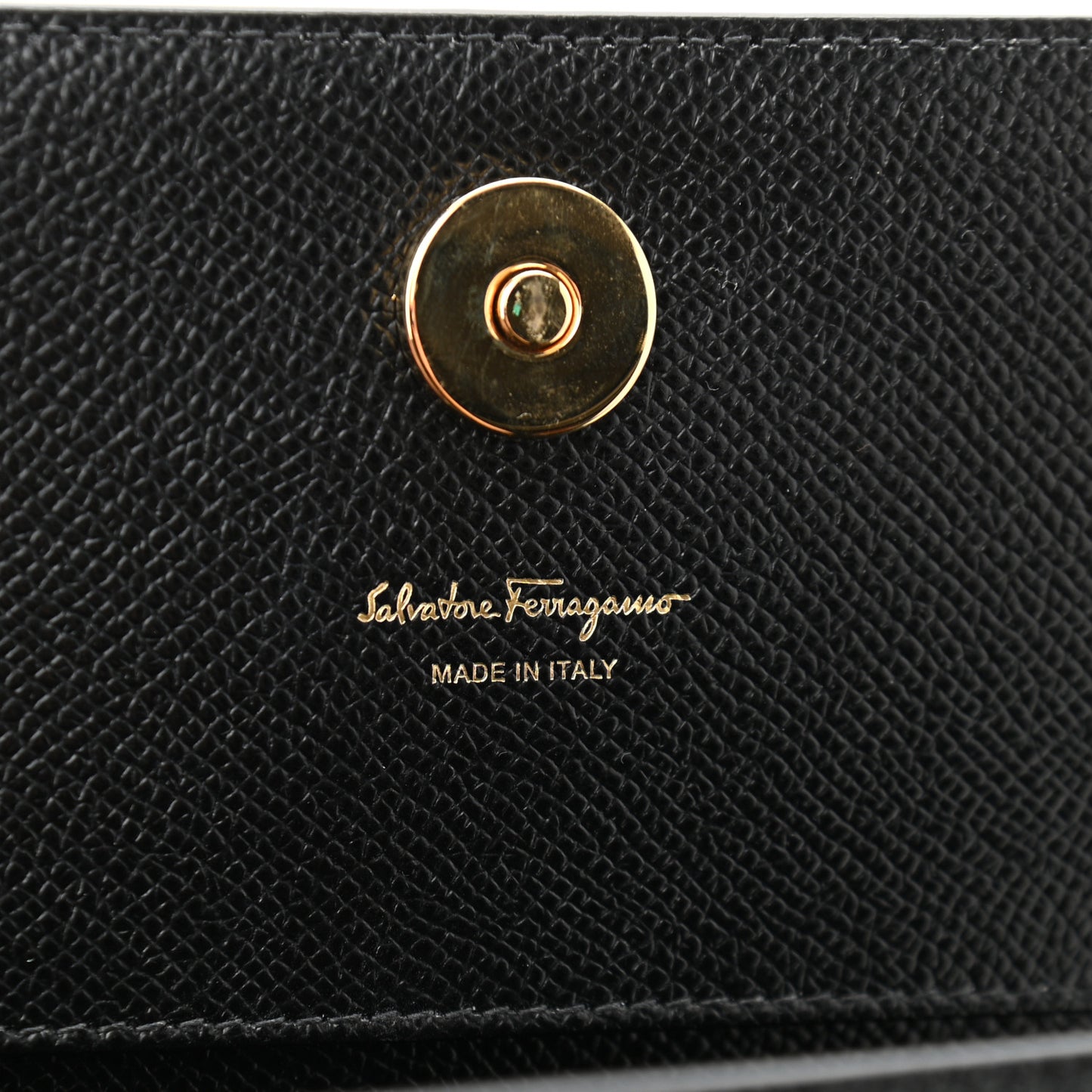 Hammered Calfskin Mini Vera Bow Handle Bag Black