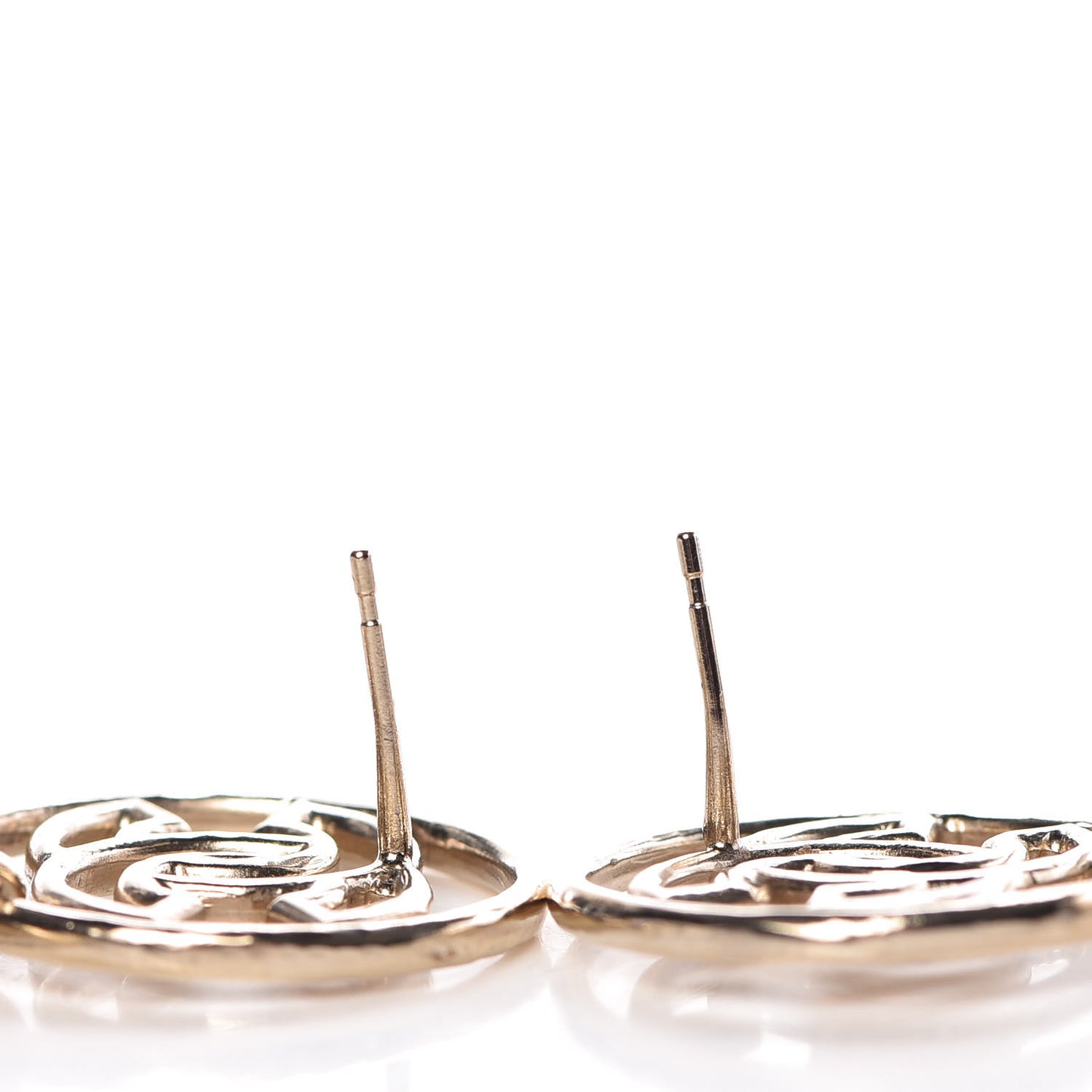 Hoop Cuba CC Earrings Gold