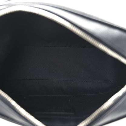 Saint Laurent Lambskin Monogram Small Lou Camera Bag Black 5 of 9