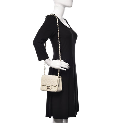 Chanel Lambskin Quilted Mini Square Flap White 2 of 18