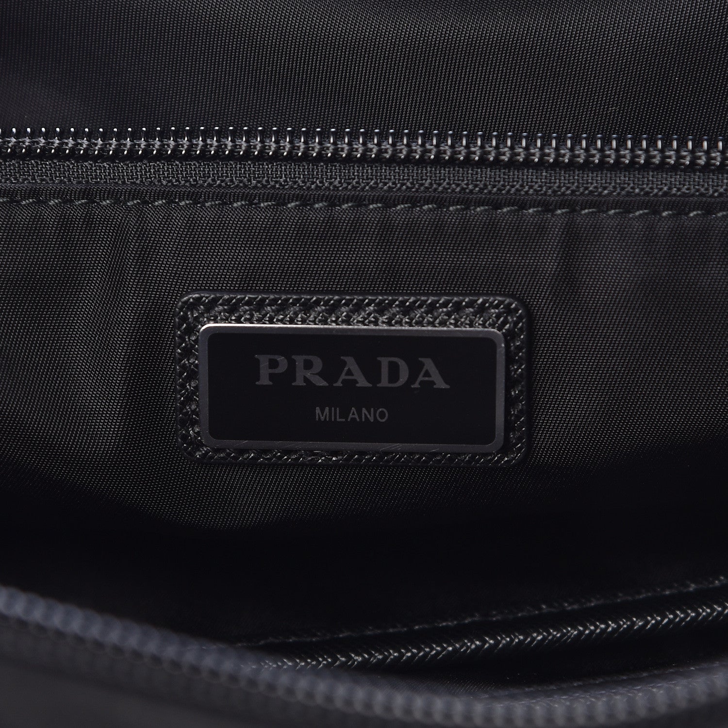 Prada Tessuto Nylon Montagna Tote Backpack Black 8 of 10