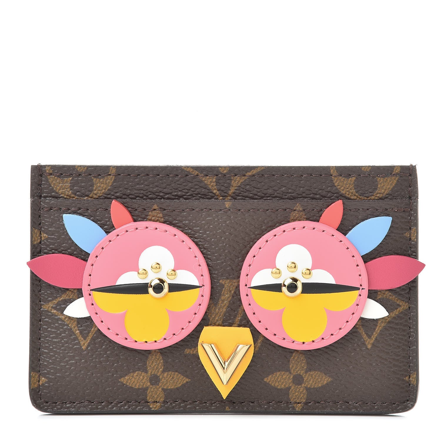 Louis Vuitton Monogram Lovely Birds Card Holder 1 of 7