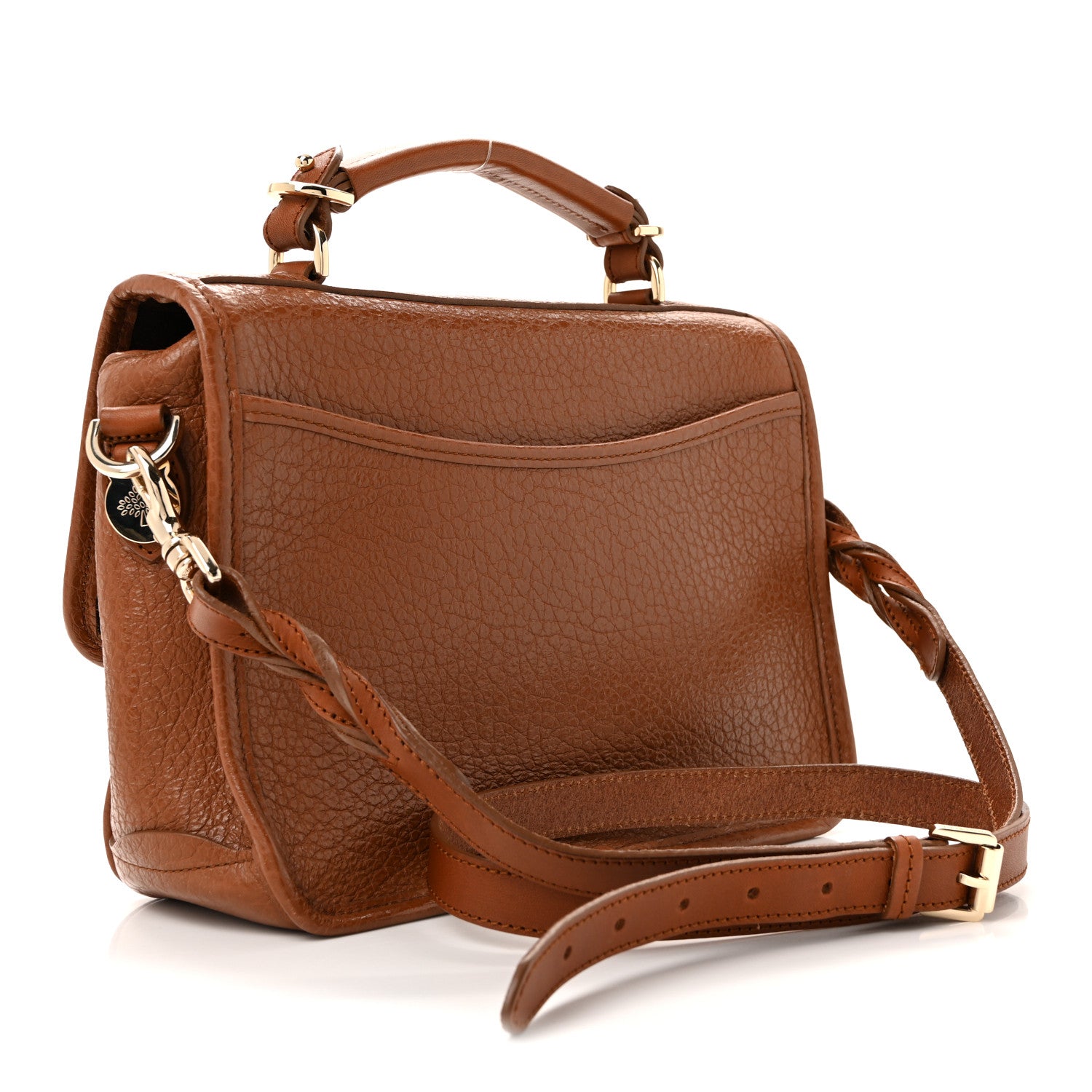 Mulberry Shrunken Calfskin Medium Bryn Oak 3 of 16