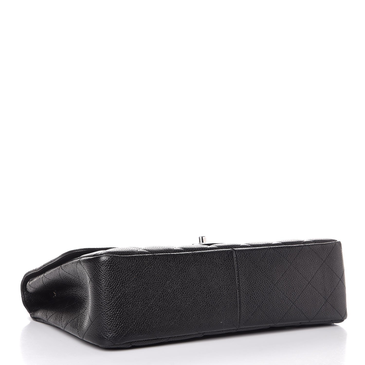 Chanel Caviar Quilted Jumbo Single Flap Black 4 of 7