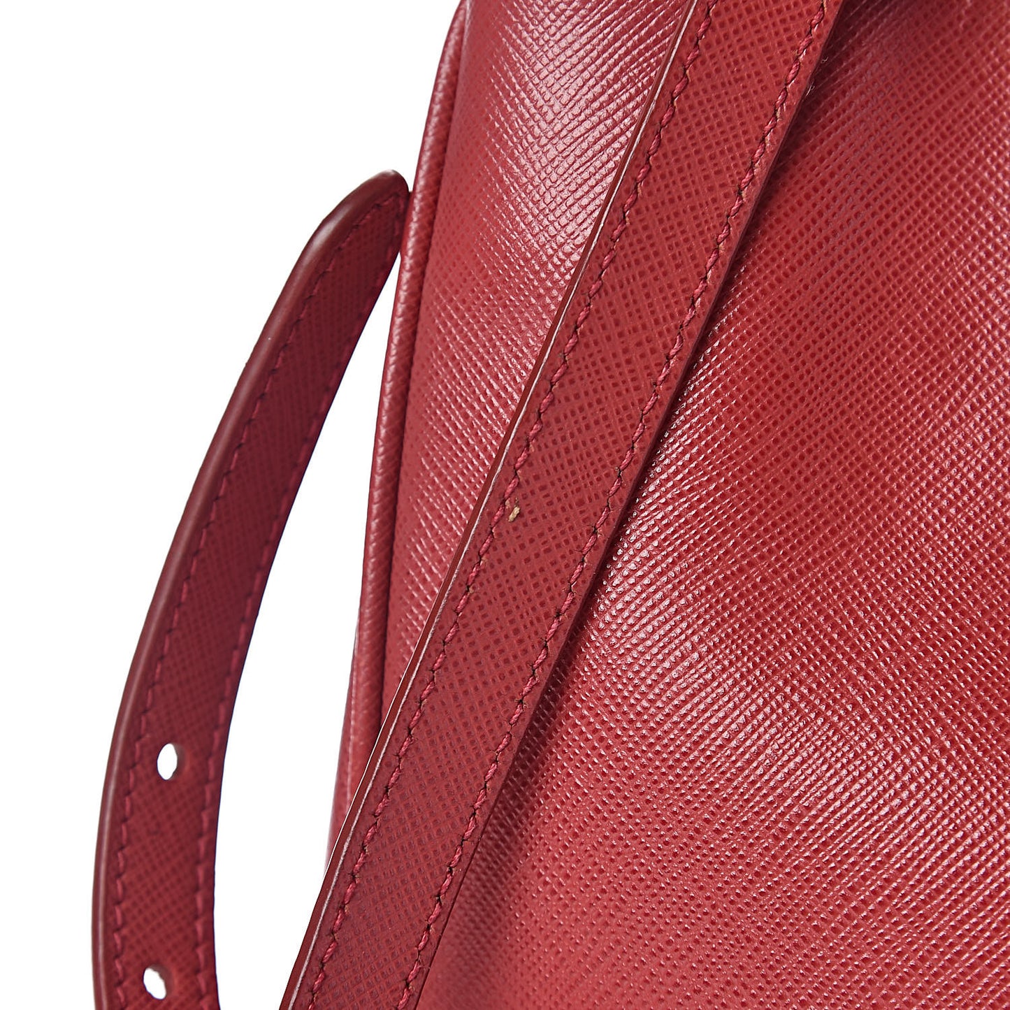 Saffiano Lux Medium Tote Fuoco