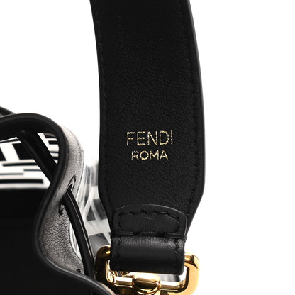 Fendi TPU FF Vitello Grace F is Fendi Mini Mon Tresor Bucket Bag Black 7 of 11