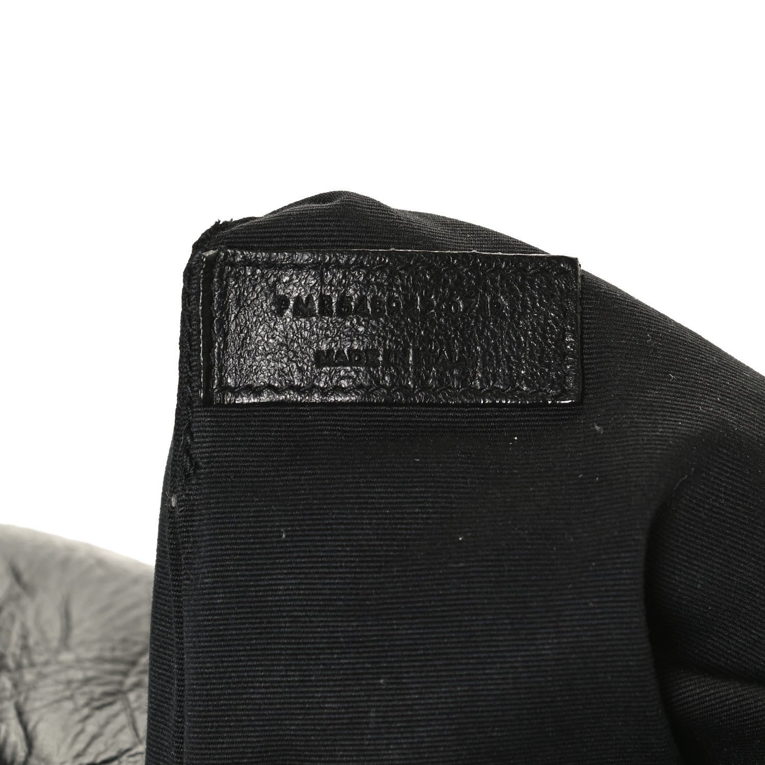Saint Laurent Crocodile Embossed Lambskin Monogram Medium Niki Chain Satchel Black 8 of 11