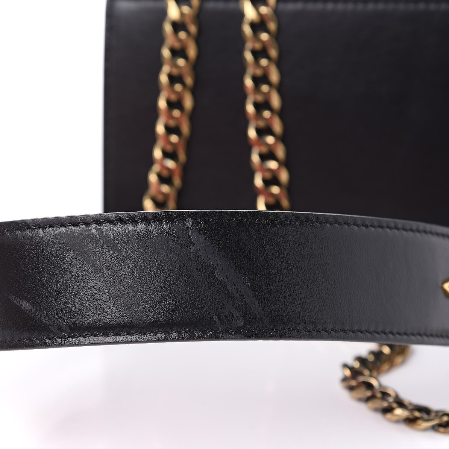 Christian Louboutin Calfskin Large Elisa Shoulder Bag Black 9 of 12