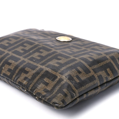 Fendi Zucca Spalmati Zip Pouch Tobacco 11 of 13
