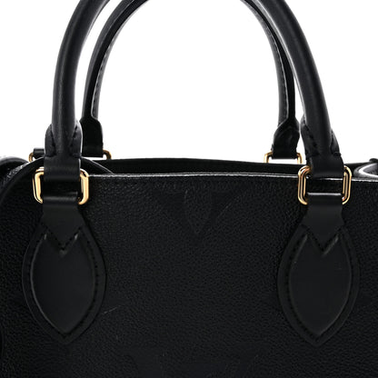 Louis Vuitton Empreinte Monogram Giant Onthego PM Black 7 of 9