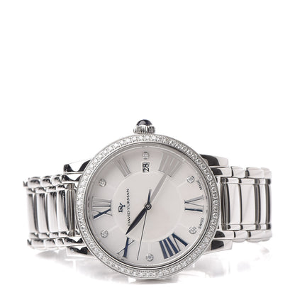 David Yurman Stainless Steel Diamond Bezel Mother of Pearl 38mm Classic Quartz Watch 3 of 8