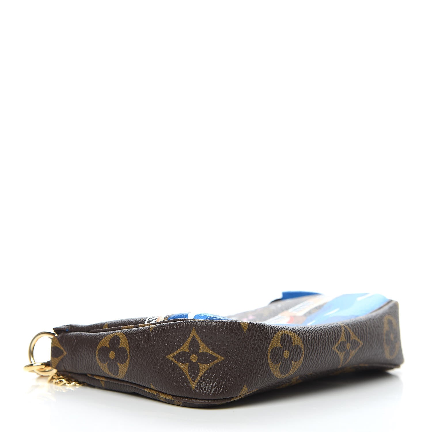 Louis Vuitton Monogram 2019 Christmas Animation Mini Venice Pochette Accessories Blue 4 of 8