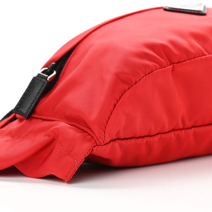 Prada Tessuto Nylon Montagna Belt Bag Red 10 of 11
