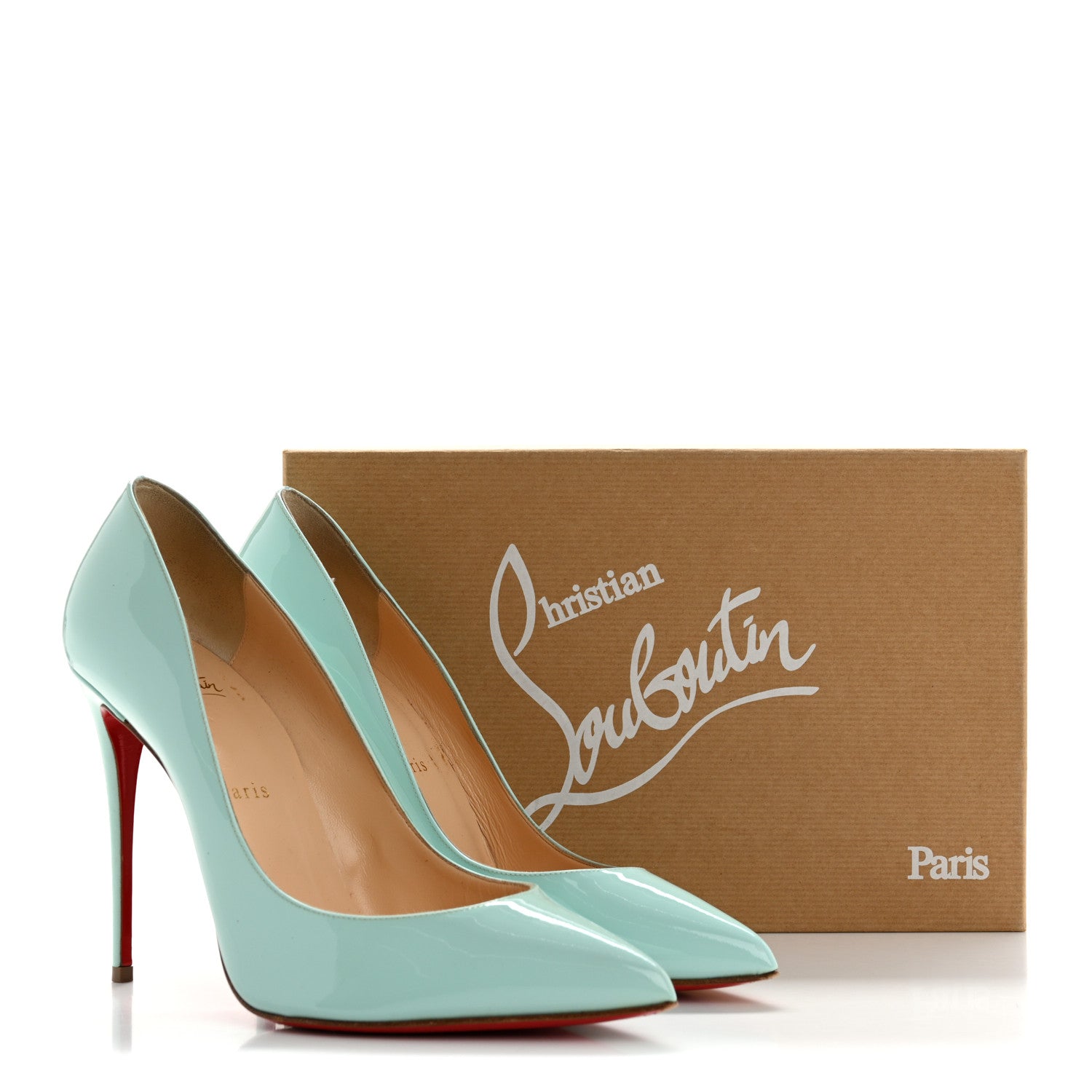 Christian Louboutin Patent Pigalle Follies 100 Pumps 40 Source 11 of 11