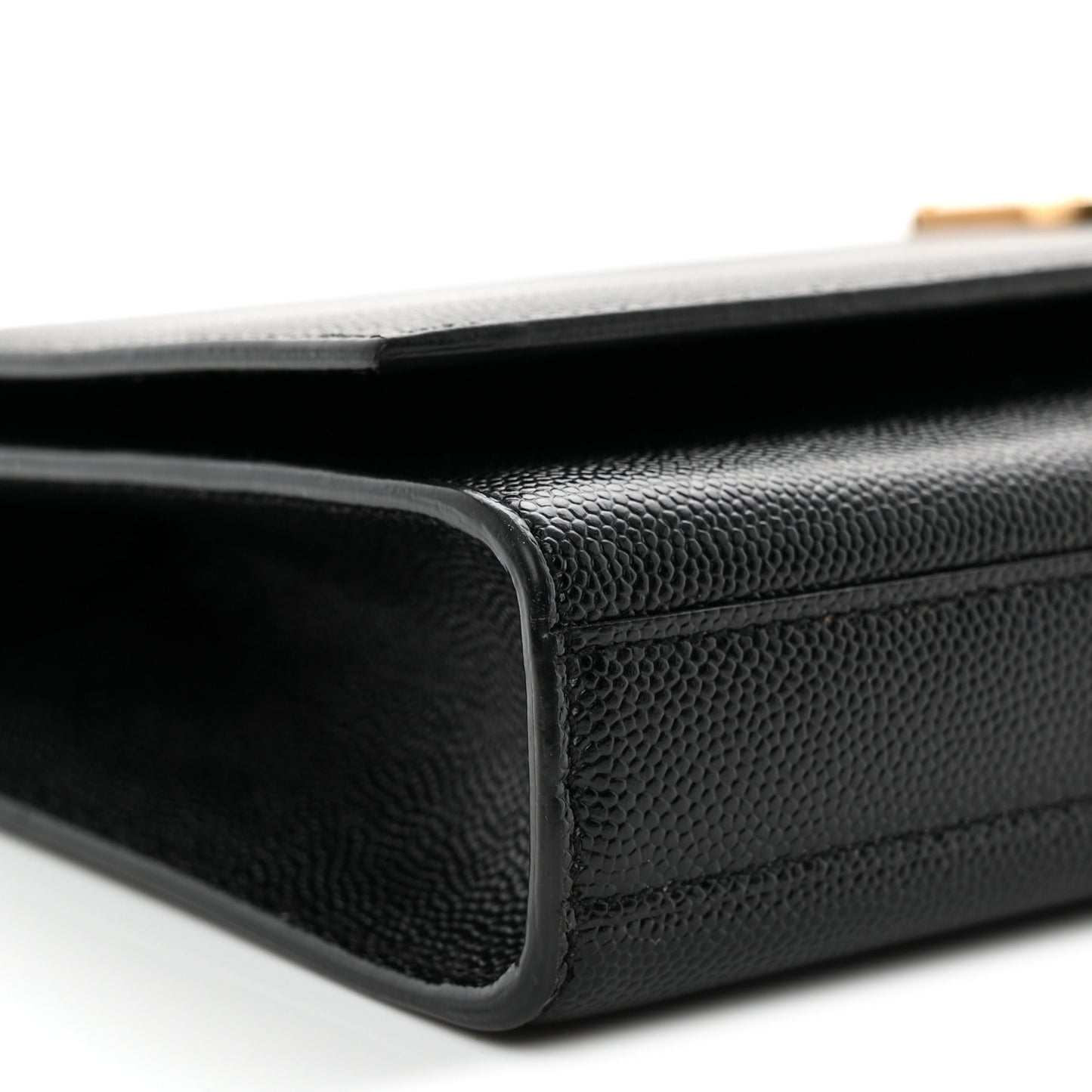 Grain De Poudre Monogram Cassandre Clutch Black