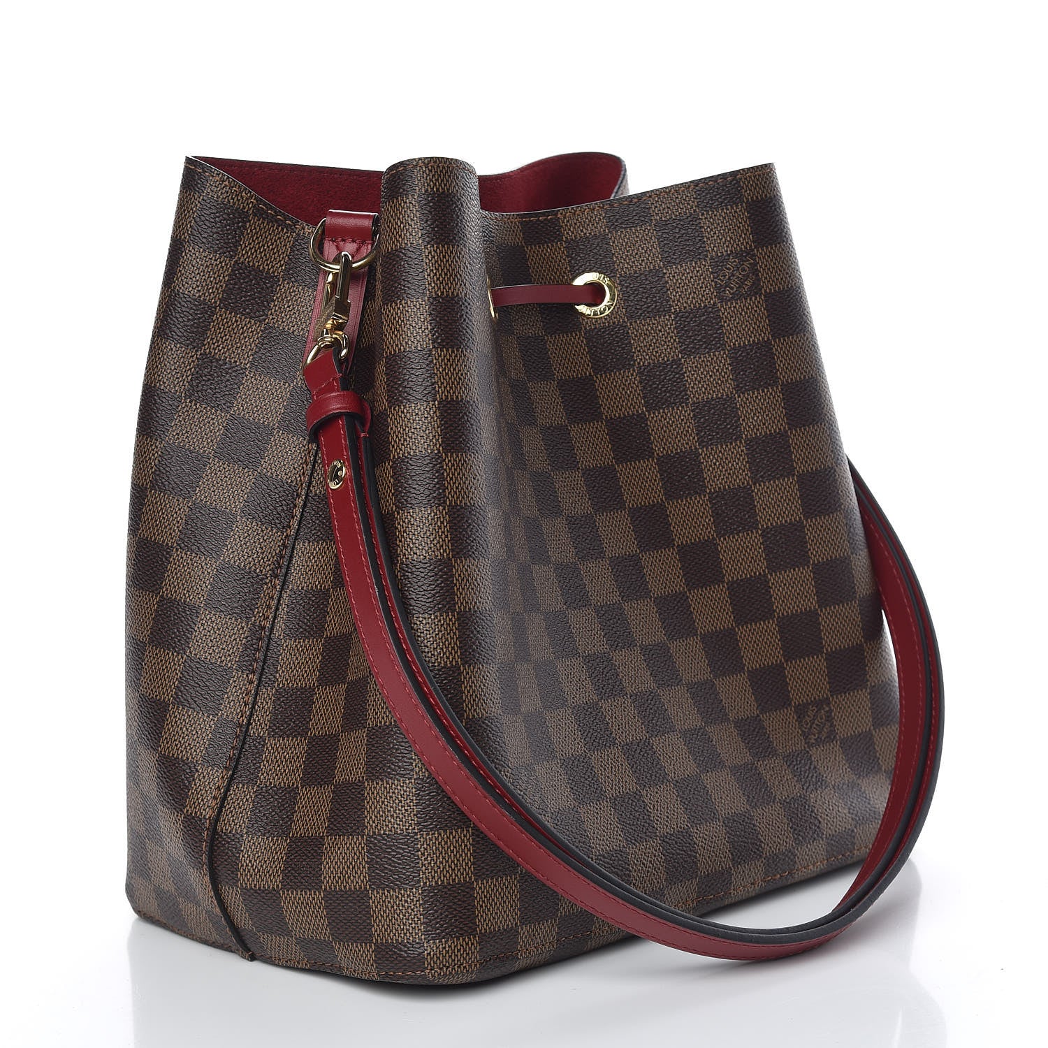 Louis Vuitton Damier Ebene Neonoe MM Cherry Berry 3 of 11