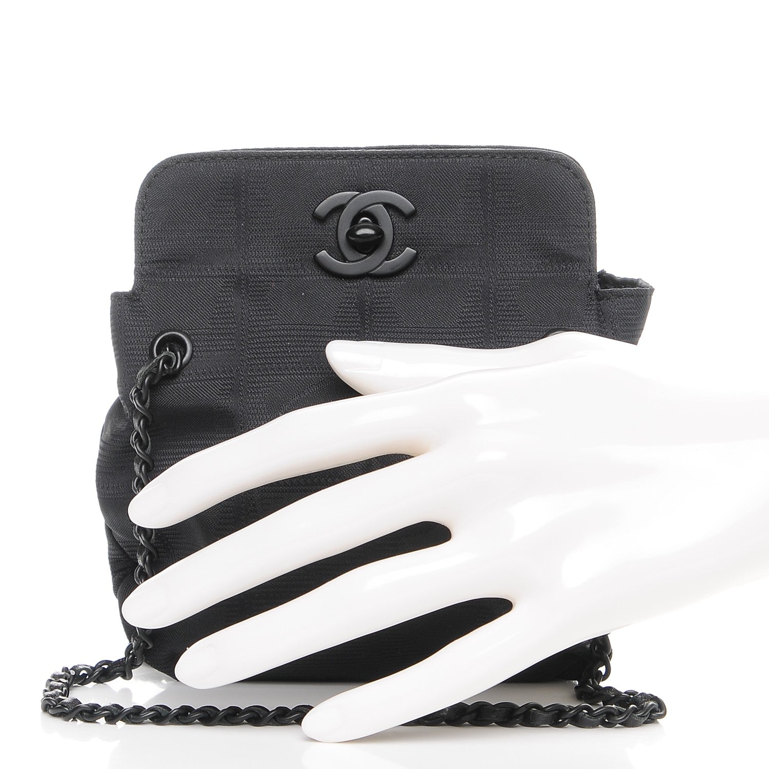 Chanel Nylon Travel CC Small Bag 3 of 8