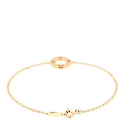 Tiffany 18K Rose Gold Diamond Atlas Pierced Bracelet 2 of 3