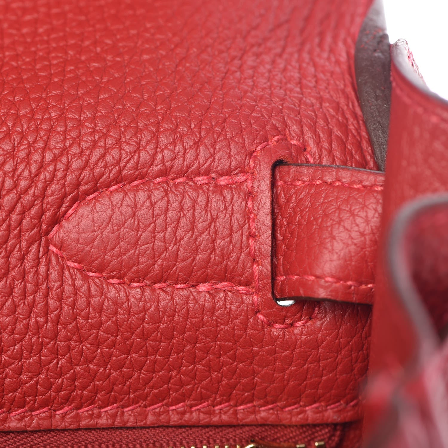 Hermes Togo Kelly Retourne 28 Rouge Casaque 15 of 37